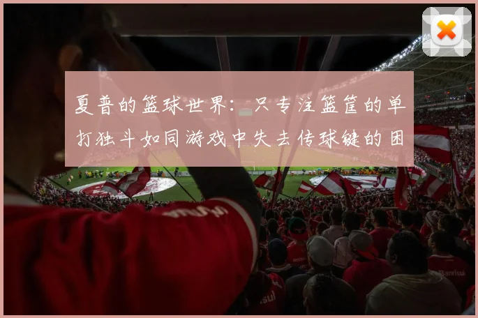 夏普的篮球世界：只专注篮筐的单打独斗如同游戏中失去传球键的困境